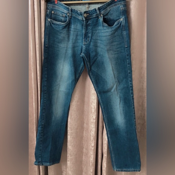 Dark Blue colored, Men’s Jeans, From the Brand “Numero Uno”. Absolutely New! - Picture 3 of 8